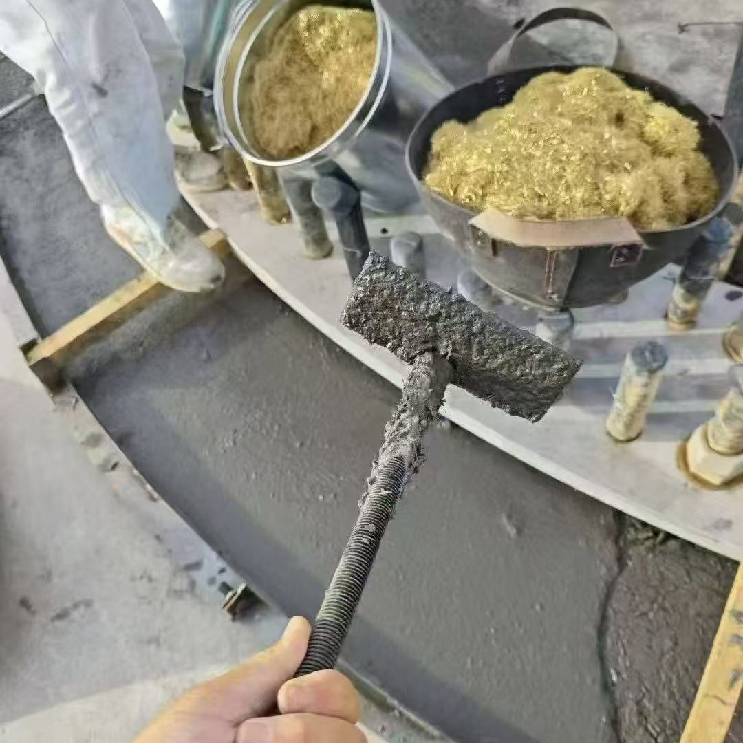 清丰C120钢纤维高强无收灌浆料 轧机压缩机汽轮机发电机锻压设备底座灌浆材料